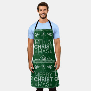 Delantal Feo moro CRISTOmas dulce cristiano religioso