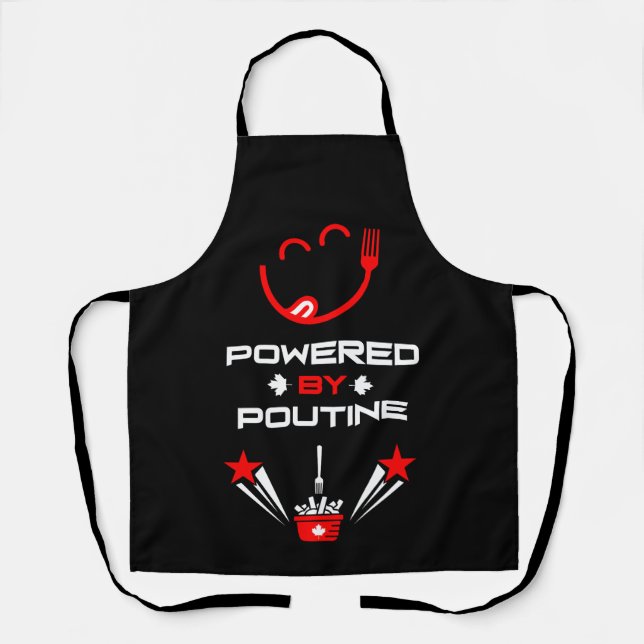 Delantal Festival Canadiense de Poutine (Anverso)