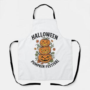 Delantal Festival de Calabaza de Halloween Linterna Jack Vi