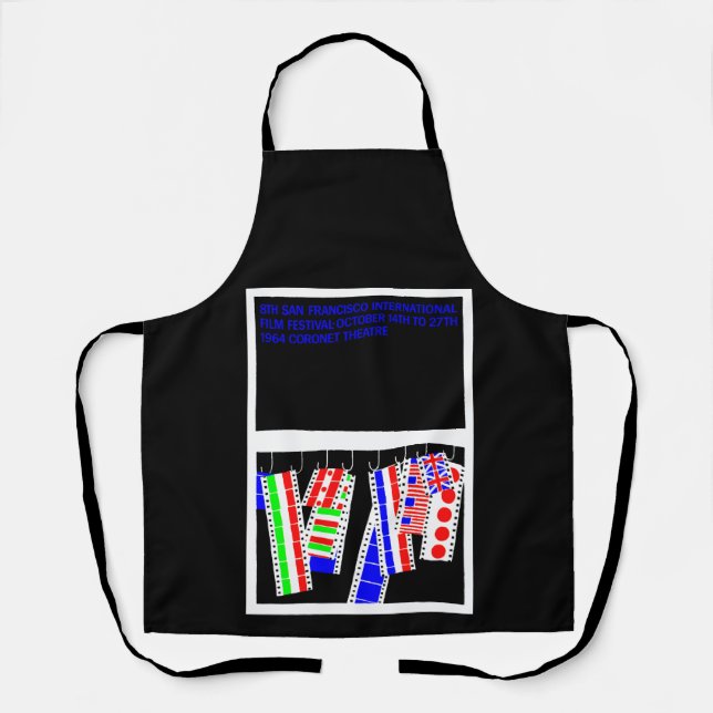 Delantal Festival de Cine de San Francisco 1964 (Anverso)