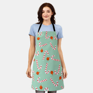 Delantal Festividad Candy Cane Apron - Navidades Apron