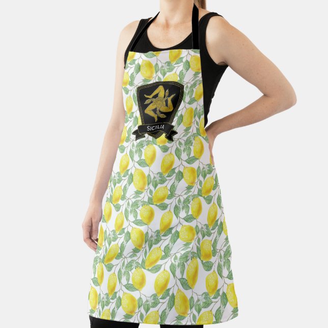 Delantal Festividad de la Trinacria siciliana (in situ)