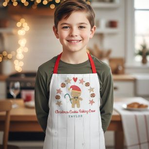 Delantal Festividad de pan de jengibre hombre de horneado d