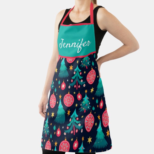 Delantal Festividad navideña (in situ)