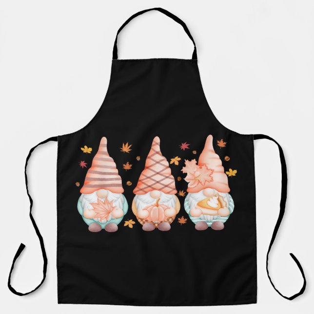 Delantal Festividades de otoño en el otoño de la caída del  (Anverso)