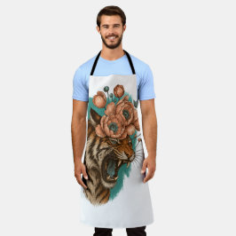 Delantal Fiery Tiger Bloom