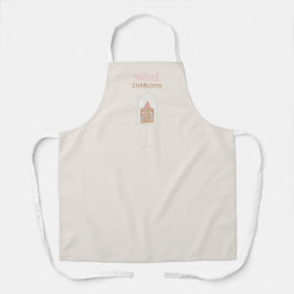Delantal Fiesta Apron de la casa de Gingerbread Dulce