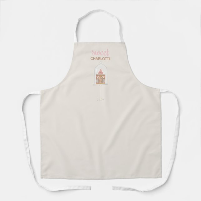 Delantal Fiesta Apron de la casa de Gingerbread Dulce (Anverso)