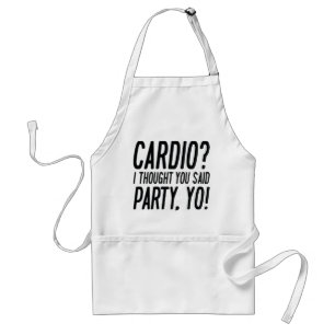 Delantal Fiesta de cardio yo