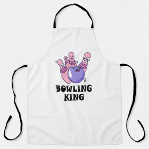 Delantal Fiesta de cumpleaños de Bowling King Childrens