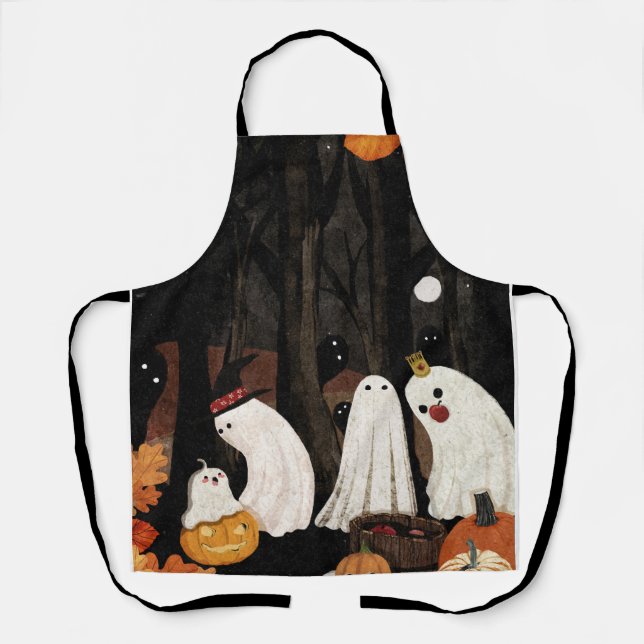 Delantal Fiesta de Halloween (Anverso)