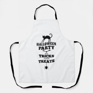 Delantal Fiesta de Halloween no trata sólo trucos camisas g