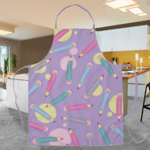 Delantal Fiesta de lápiz Lavender Apron