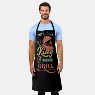 Delantal Fiesta Del Rey Del Grill, Bbq