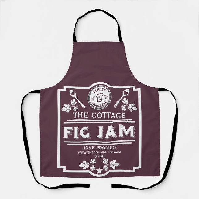 Delantal Fig Jam Seller (Anverso)