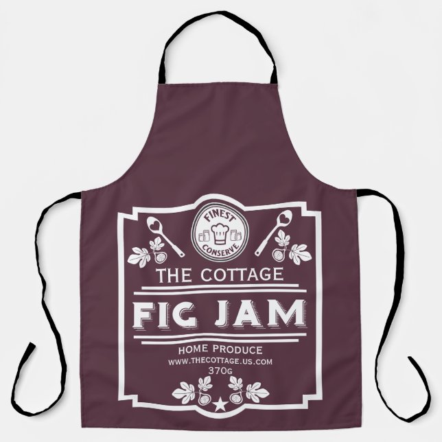 Delantal Fig Jam Seller (Anverso)