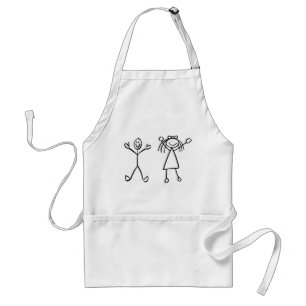 Delantal Figura Apron/Stick