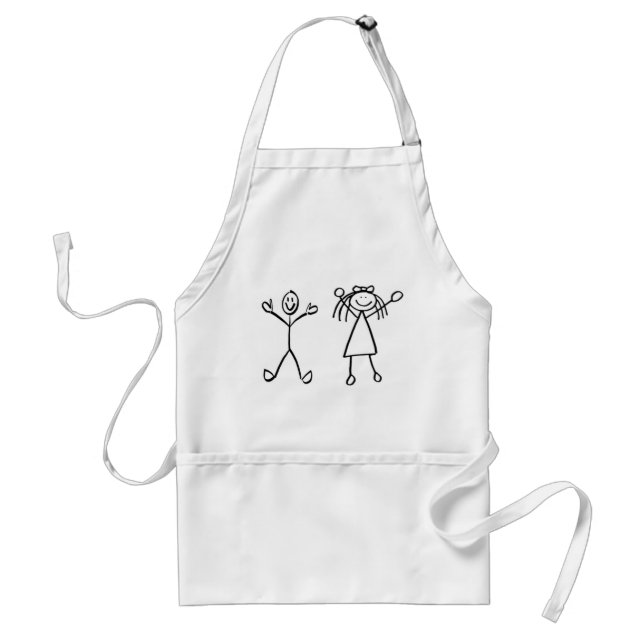 Delantal Figura Apron/Stick (Frente)