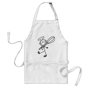 Delantal Figura cocinero del palillo con el Whipper