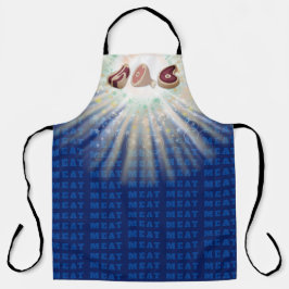 Delantal filete de ternera jamón de cerdo, carnes a la parr