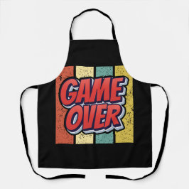 Delantal Fin del juego.