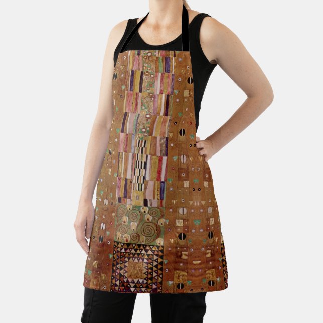 Delantal Fin del Muro, Furisa Stoclet por Gustav Klimt (in situ)
