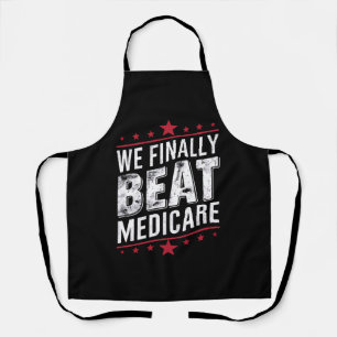 Delantal Finalmente Derrotamos a Medicare Trump Biden Elecc