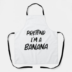 Delantal Finge que soy un plátano