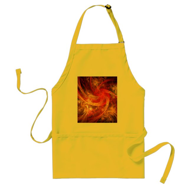 Delantal Firestorm Nova Abstract Art Apron (Frente)