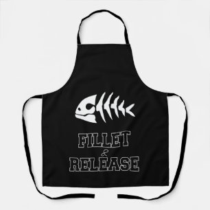 Delantal Fishing Fillet And Release T Shirt