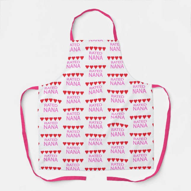 Delantal Five Heart Nana (Anverso)