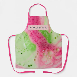Delantal Fizz Estético Personalizado de Sandía Fresca