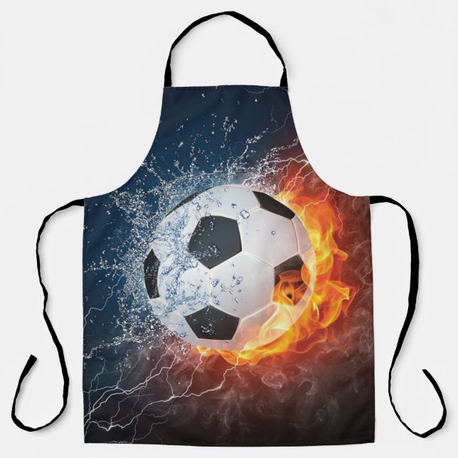 Delantal Flamante Cojín decorativo de fútbol/baloncesto de  (Anverso)