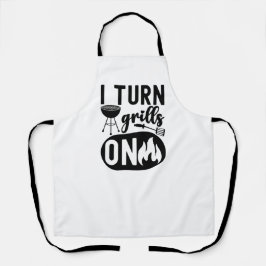 Delantal Flame y sabor: pasión culinaria