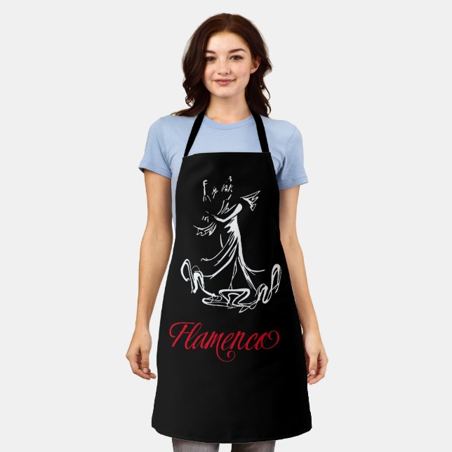 Delantal Flamenco (Gastado)