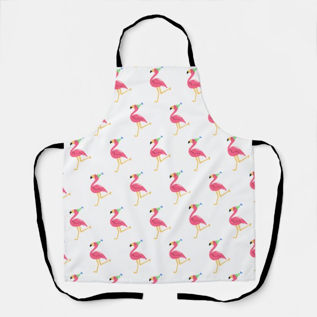 Delantal Flamingo Apron (Anverso)