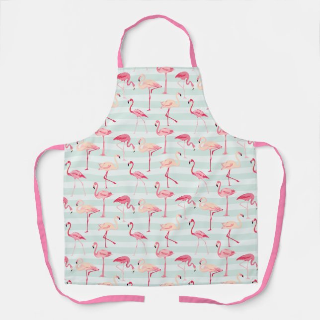 Delantal Flamingo Apron (Anverso)