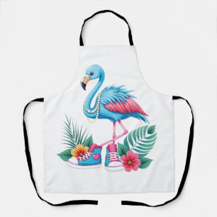 Delantal Flamingo Chucks and Pearls Comma La Harris 2024