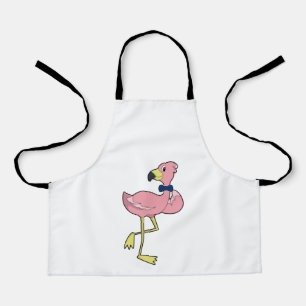 Delantal Flamingo como Caballero con Tiempos