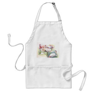 Delantal Flamingo Fiesta Apron