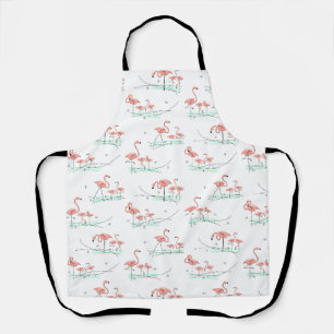 Delantal Flamingo Ocean Multi
