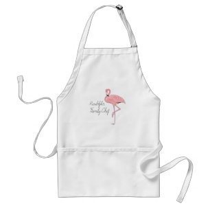 Delantal Flamingo Personalize