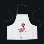 Delantal Flamingo with Sunglasses<br><div class="desc">This design is the perfect gift for a birthday,  Christmas and other celebrations. It is suitable for women,  men and kids.</div>