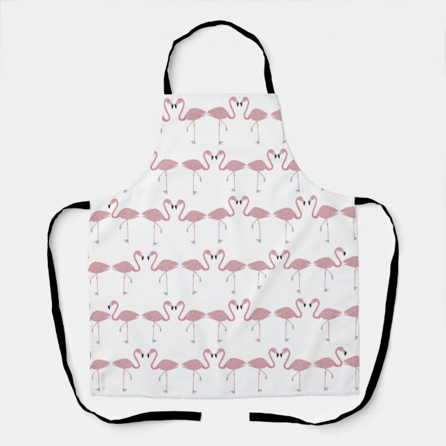 Delantal Flamingoes Apron (Anverso)
