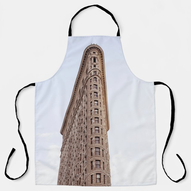 Delantal Flatiron building postcard (Anverso)