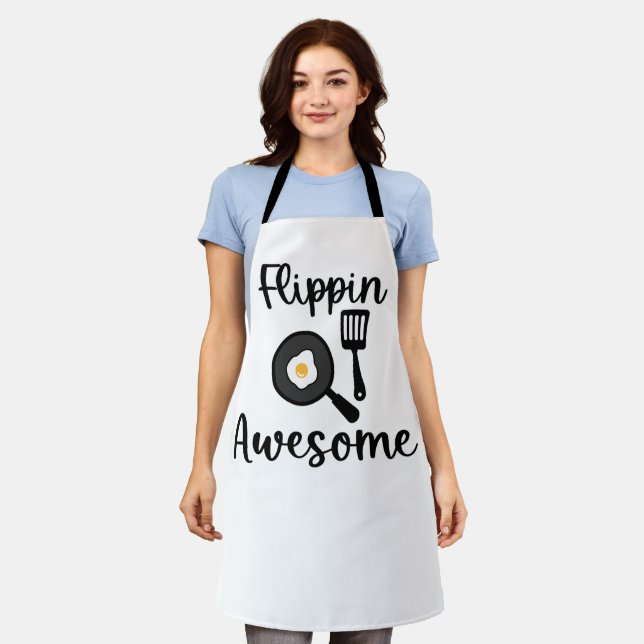 Delantal Flippin Awesome Apron (Gastado)