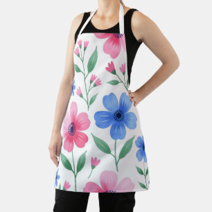 Delantal Flor de Agua de Rosas