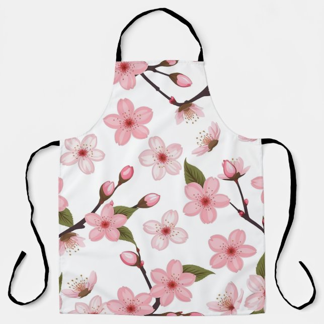 Delantal Flor de cerezo (Anverso)
