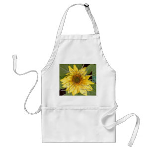 Delantal Flor de girasol Éphemera francesa