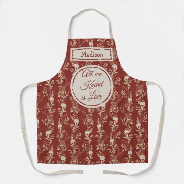 Delantal Flor de oro dorado de Borgoña (Anverso)